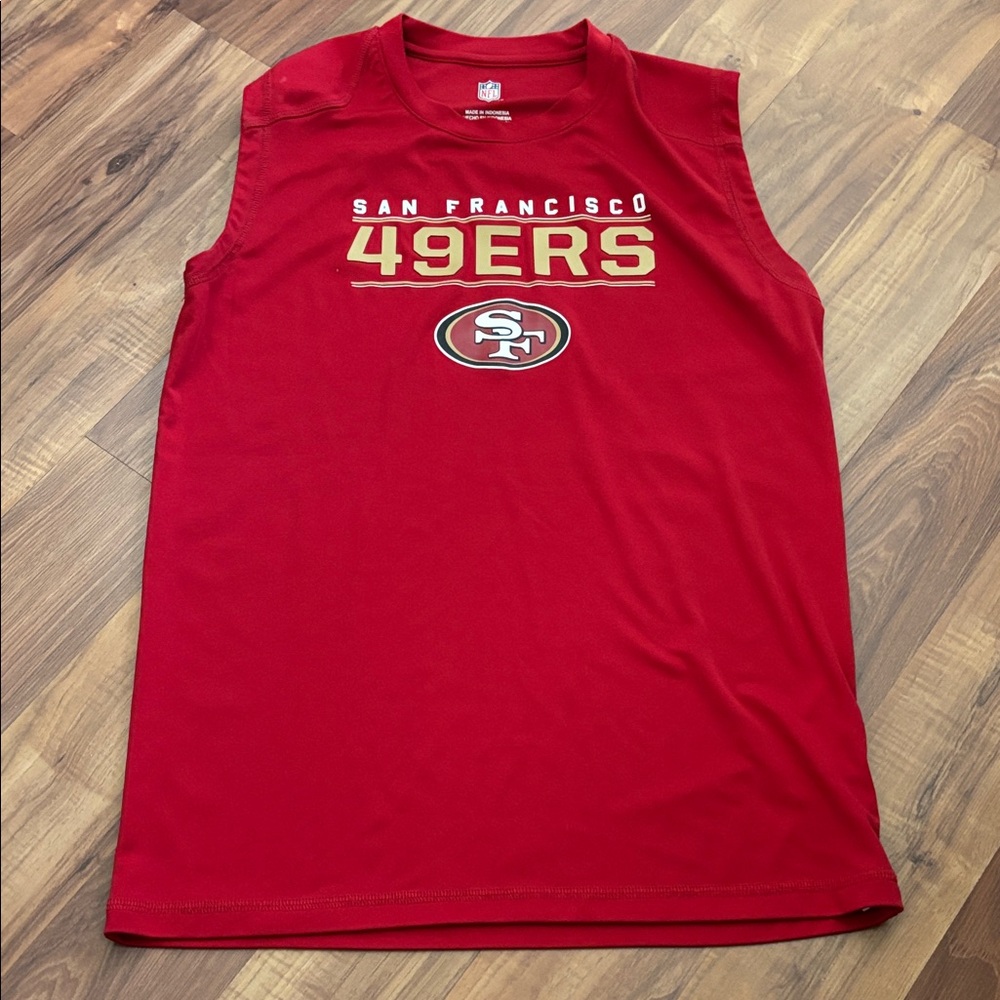 49ers NFL Youth Athletic Tank l Size L (14/16)